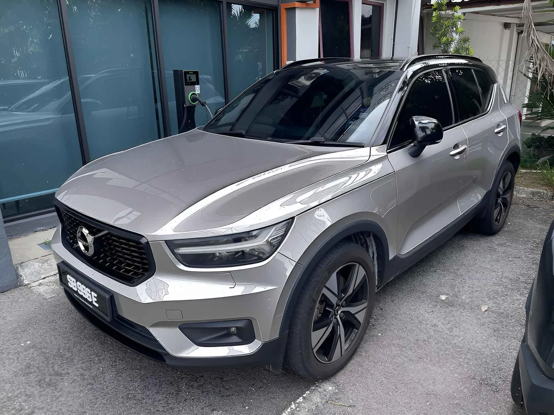 The same car finished in Silver Colour PPF